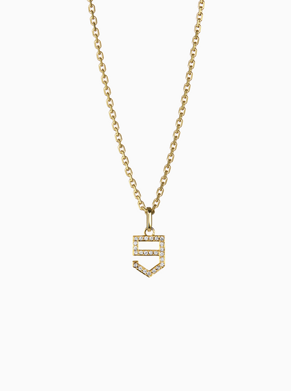 NUMERAL 9 | PENDANT | DIAMOND